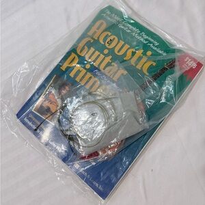 Acoustic Guitar Primer Book with Accessory Kit - Green